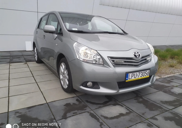 Toyota Verso cena 21900 przebieg: 237500, rok produkcji 2011 z Piotrków Trybunalski małe 379